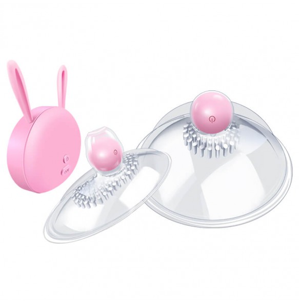 MIZZZEE - Nipple Vibrator Breast Massage Clitoris Stimulator (Chargeable - Transparent)
